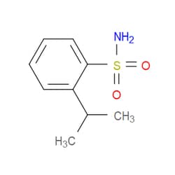 Aobchem&nbsp;2-Isopropylbenzenesulfonamide | 95% | CAS 1099610-80-6 | C9H13NO2S | 5g