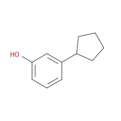 Aobchem&nbsp;3-Cyclopentylphenol | ≥95% | CAS 60834-87-9 | C11H14O | 250mg