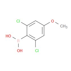 Aobchem&nbsp;(2 6-Dichloro-4-methoxyphenyl)boronic acid | ≥95% | CAS 851756-60-0 | C7H7BCl2O3 | 250mg
