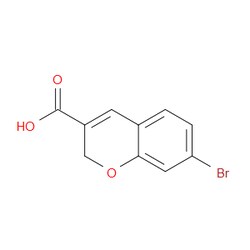 Aobchem&nbsp;7-Bromo-2H-1-benzopyran-3-carboxylic acid | ≥95% | CAS 959858-01-6 | C10H7BrO3 | 250mg