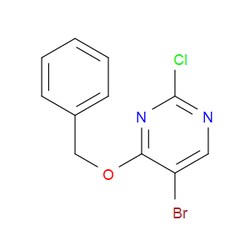 Aobchem&nbsp;4-Benzyloxy-5-bromo-2-chloropyrimidine | ≥97% | CAS 205672-19-1 | C11H8BrClN2O | 250mg