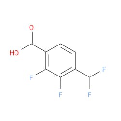 Aobchem&nbsp;4-(Difluoromethyl)-2 3-difluorobenzoic acid | ≥95% | CAS 1429664-65-2 | C8H4F4O2 | 1g