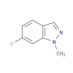 Aobchem&nbsp;6-Fluoro-1-methyl-1H-indazole | ≥97% | CAS 1209534-87-1 | C8H7FN2 | 1g