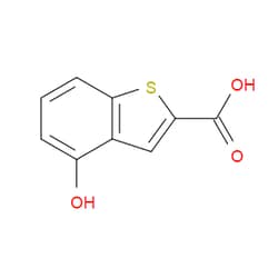 Aobchem&nbsp;4-Hydroxybenzo[b]thiophene-2-carboxylic acid | ≥97% | CAS 1602255-57-1 | C9H6O3S | 500mg