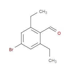 Aobchem&nbsp;4-Bromo-2 6-diethylbenzaldehyde | ≥95% | CAS 1266114-84-4 | C11H13BrO | 1g