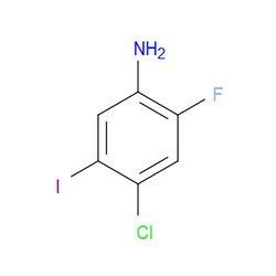 Aobchem&nbsp;4-Chloro-2-fluoro-5-iodoaniline | ≥95% | CAS 1350475-34-1 | C6H4ClFIN | 5g