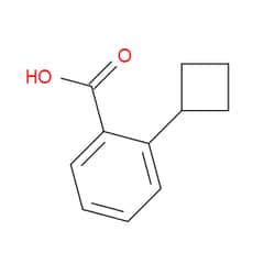 Aobchem&nbsp;2-Cyclobutylbenzoic acid | ≥95% | CAS 892390-53-3 | C11H12O2 | 250mg