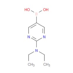 Aobchem&nbsp;[2-(Diethylamino)pyrimidin-5-yl]boronic acid | ≥97% | CAS 1888409-34-4 | C8H14BN3O2 | 5g