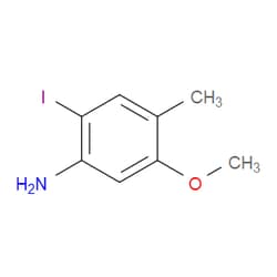 Aobchem&nbsp;2-Iodo-5-methoxy-4-methylaniline | ≥95% | CAS 1936671-74-7 | C8H10INO | 1g