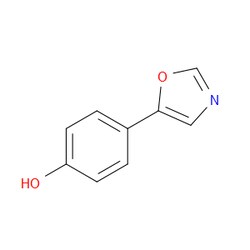 Aobchem&nbsp;4-(Oxazol-5-yl)phenol | ≥95% | CAS 1128-71-8 | C9H7NO2 | 1g