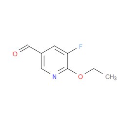 Aobchem&nbsp;6-Ethoxy-5-fluoronicotinaldehyde | ≥95% | CAS 886372-69-6 | C8H8FNO2 | 500mg