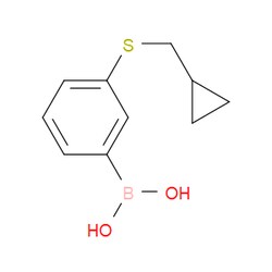 Aobchem&nbsp;(3-((Cyclopropylmethyl)thio)phenyl)boronic acid | ≥95% | CAS 1025746-82-0 | C10H13BO2S | 1g
