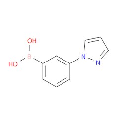 Aobchem&nbsp;3-Pyrazol-1-yl-phenylboronic acid | ≥95% | CAS 476620-22-1 | C9H9BN2O2 | 5g