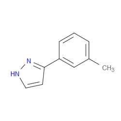 Aobchem&nbsp;3-(3-Methylphenyl)-1H-pyrazole | ≥95% | CAS 149739-36-6 | C10H10N2 | 500mg