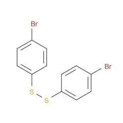 Aobchem&nbsp;4-Bromophenyl disulfide | ≥95% | CAS 5335-84-2 | C12H8Br2S2 | 5g