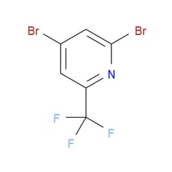 Aobchem&nbsp;2 4-Dibromo-6-(trifluoromethyl)pyridine | ≥95% | CAS 1211539-45-5 | C6H2Br2F3N | 1g
