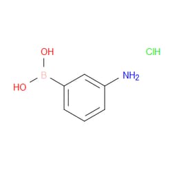 Aobchem&nbsp;3-Aminophenylboronic acid hydrochloride | ≥97% | CAS 85006-23-1 | C6H9BClNO2 | 5g