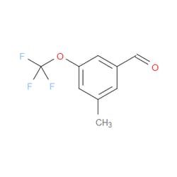 Aobchem&nbsp;3-Methyl-5-(trifluoromethoxy)benzaldehyde | ≥97% | CAS 1000339-55-8 | C9H7F3O2 | 1g