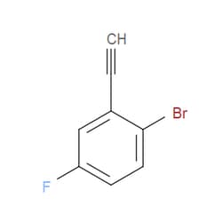 Aobchem&nbsp;1-Bromo-2-ethynyl-4-fluorobenzene | ≥97% | CAS 1693887-36-3 | C8H4BrF | 500mg