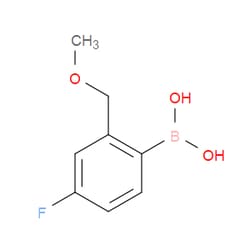 Aobchem&nbsp;4-Fluoro-2-(methoxymethyl)phenylboronic acid | ≥95% | CAS 946607-86-9 | C8H10BFO3 | 250mg
