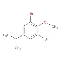 Aobchem&nbsp;1 3-Dibromo-2-methoxy-5-(1-methylethyl)-benzene | ≥97% | CAS 915069-01-1 | C10H12Br2O | 500mg