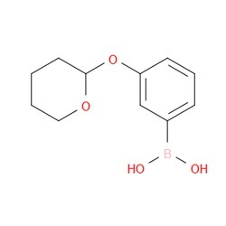 Aobchem&nbsp;3-(Tetrahydro-2H-pyran-2-yloxy)phenylboronic acid | ≥97% | CAS 1287777-05-2 | C11H15BO4 | 1g