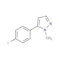 Aobchem&nbsp;5-(4-Fluorophenyl)-1-methyl-1H-pyrazole | ≥97% | CAS 689251-78-3 | C10H9FN2 | 250mg