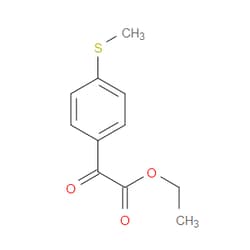Aobchem&nbsp;Ethyl 2-(4-(methylthio)phenyl)-2-oxoacetate | ≥95% | CAS 62936-31-6 | C11H12O3S | 5g
