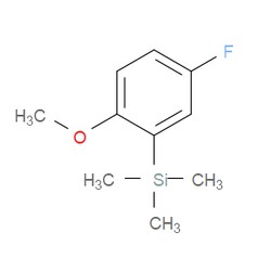 Aobchem&nbsp;(5-Fluoro-2-methoxyphenyl)trimethylsilane | ≥97% | CAS 708-50-9 | C10H15FOSi | 5g