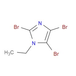 Aobchem&nbsp;2 4 5-Tribromo-1-ethyl-1H-imidazole | ≥97% | CAS 31250-75-6 | C5H5Br3N2 | 5g