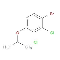 Aobchem&nbsp;1-Bromo-2 3-dichloro-4-isopropoxybenzene | ≥95% | CAS 1881331-78-7 | C9H9BrCl2O | 5g