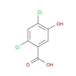 Aobchem&nbsp;2 4-Dichloro-5-hydroxybenzoic acid | ≥95% | CAS 91659-09-5 | C7H4Cl2O3 | 5g