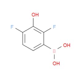 Aobchem&nbsp;(2 4-Difluoro-3-hydroxyphenyl)boronic acid | ≥95% | CAS 2894848-23-6 | C6H5BF2O3 | 1g