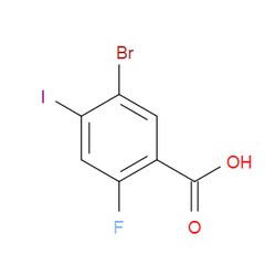 Aobchem&nbsp;5-Bromo-2-fluoro-4-iodobenzoic acid | ≥97% | CAS 1807757-08-9 | C7H3BrFIO2 | 5g