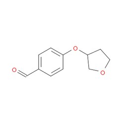 Aobchem&nbsp;4-[(Tetrahydro-3-furanyl)oxy]benzaldehyde | ≥95% | CAS 1182333-70-5 | C11H12O3 | 5g