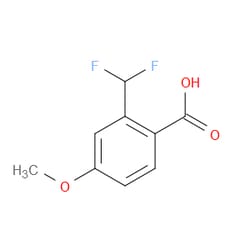 Aobchem&nbsp;2-(Difluoromethyl)-4-methoxybenzoic acid | ≥97% | CAS 2248315-12-8 | C9H8F2O3 | 5g