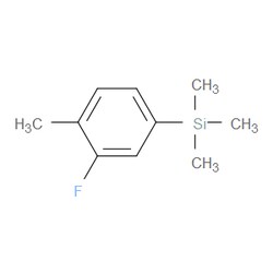 Aobchem&nbsp;(3-Fluoro-4-methylphenyl)trimethylsilane | ≥97% | CAS 845823-16-7 | C10H15FSi | 5g