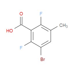 Aobchem&nbsp;3-Bromo-2 6-difluoro-5-methylbenzoic acid | ≥97% | CAS 1781739-56-7 | C8H5BrF2O2 | 10g