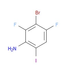 Aobchem&nbsp;3-Bromo-2 4-difluoro-6-iodoaniline | ≥97% | CAS 2219373-70-1 | C6H3BrF2IN | 5g