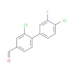 Aobchem&nbsp;2 4 -Dichloro-3 -fluoro-[1 1 -biphenyl]-4-carbaldehyde | ≥97% | CAS 2624416-83-5 | C13H7Cl2FO | 5g