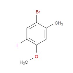 Aobchem&nbsp;1-Bromo-5-iodo-4-methoxy-2-methylbenzene | ≥97% | CAS 1511204-36-6 | C8H8BrIO | 5g