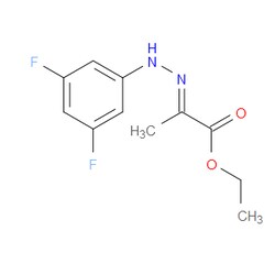 Aobchem&nbsp;(E)-ethyl 2-(2-(3 5-difluorophenyl)hydrazono)propanoate | ≥95% | CAS 1003005-38-6 | C11H12F2N2O2 | 500mg