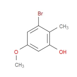 Aobchem&nbsp;3-Bromo-5-methoxy-2-methylphenol | ≥97% | CAS 65841-12-5 | C8H9BrO2 | 5g