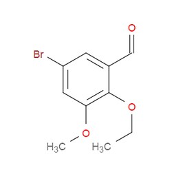 Aobchem&nbsp;5-Bromo-2-ethoxy-3-methoxybenzaldehyde | ≥97% | CAS 708986-35-0 | C10H11BrO3 | 5g