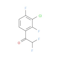 Aobchem&nbsp;1-(3-Chloro-2 4-difluorophenyl)-2 2-difluoroethanone | ≥97% | CAS 2016278-77-4 | C8H3ClF4O | 5g
