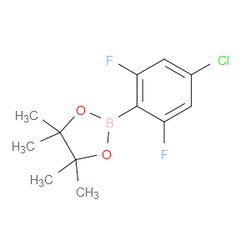 Aobchem&nbsp;2-(4-Chloro-2 6-difluorophenyl)-4 4 5 5-tetramethyl-1 3 2-dioxaborolane | ≥97% | CAS 1165935-84-1 | C12H14BClF2O2 | 5g