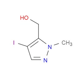 Aobchem&nbsp;(4-Iodo-1-methyl-1H-pyrazol-5-yl)methanol | ≥97% | CAS 1346818-68-5 | C5H7IN2O | 5g
