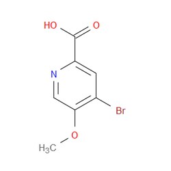 Aobchem&nbsp;4-Bromo-5-methoxypicolinic acid | ≥95% | CAS 1807164-20-0 | C7H6BrNO3 | 1g