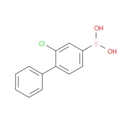 Aobchem&nbsp;(2-Chloro-[1 1 -biphenyl]-4-yl)boronic acid | ≥95% | CAS 179381-09-0 | C12H10BClO2 | 5g