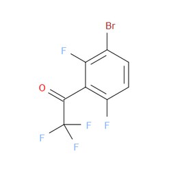 Aobchem&nbsp;1-(3-Bromo-2 6-difluorophenyl)-2 2 2-trifluoroethanone | ≥95% | CAS 1208074-69-4 | C8H2BrF5O | 10g